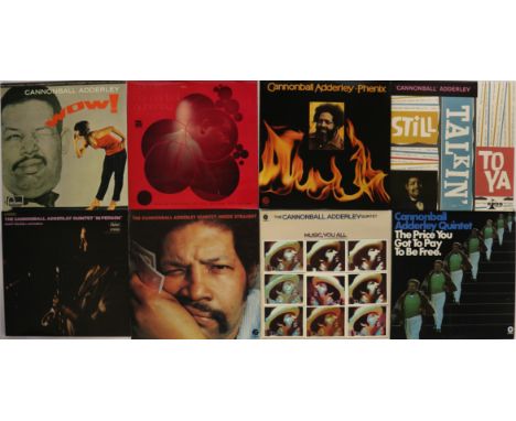 INTRODUCING NAT AND CANNONBALL ADDERLEY - Superb collection of 19 x LPs from the formidable brothers. Titles include Live At 