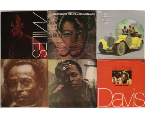 MILES DAVIS - Ace collection of 11 x LPs from the modern Jazz giant. Titles are S/T (French Blue Note 'A Division Of Liberty 
