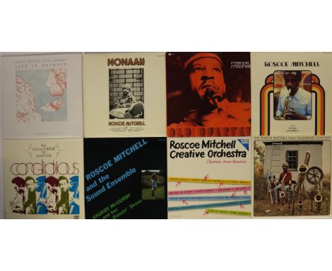 ROSCOE MITCHELL - A sublime collection o f 16 x LPs featuring releases from the prominent Art Ensemble Of Chicago Saxophonist