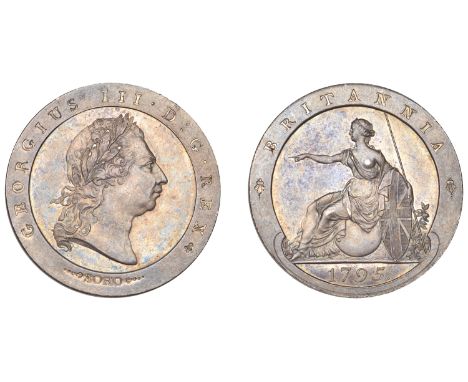 One of the first Küchler specimen patterns with raised rims and incuse legends   George III (1760-1820), Soho Mint, Birmingha