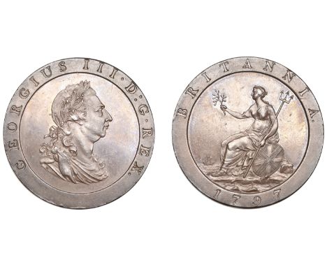 George III (1760-1820), Soho Mint, Birmingham, Proof Penny, 1797 (late Soho), in bronzed-copper, from specially prepared curr