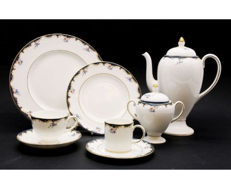 A quantity of Wedgwood Chartley dinner wares, to include tureens, serving dishes, a sauce boat, dinner plates, side plates, c