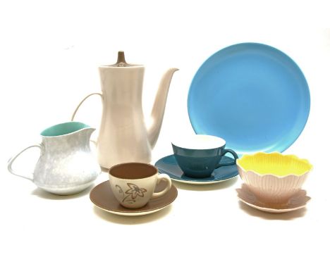 A large collection of Poole, to include tea and dinner wares, varying colourways and patterns, together with Carltonware exam