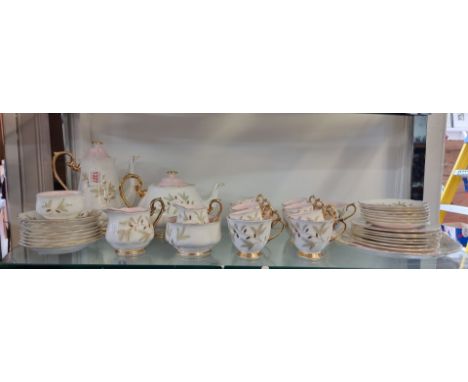 A Royal Albert 'Braemar' pattern part tea and coffee service.&nbsp; 