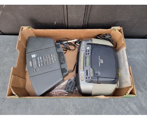 Hi-Fi Equipment: a Bose Wave Radio/CD player, model AWRC3G, with remote control; and another radio. (2) 