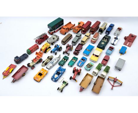 Corgi, Dinky, Spot-On, Gama &amp; Similar, Unboxed Mixed Vehicle Group, to include Dinky Toys 57/003 Chevrolet Impala (made i
