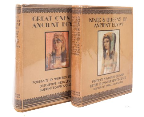 EGYPTOLOGY & ILLUSTRATED. BRUNTON, Wilfred (illustrator). Great Ones of Ancient Egypt, Hodder & Stoughton 1929, first edition