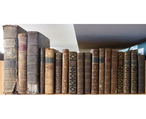 BINDINGS. THEOLOGY. A run of works including part sets and odd volumes as well as sets and single volume complete works, vari