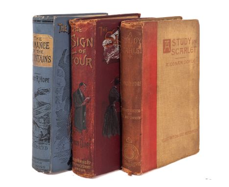 DOYLE, [Sir Arthur] Conan. A Study in Scarlet, London: Ward, Lock, Bowden and Co. 1892 'A New Edition' (2nd UK, 2nd printing)