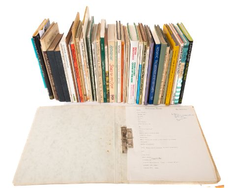 AUTHOR SIGNED POETRY. A collection of works of poetry, most signed by the authors and inscribed to the poet Patricia Beer, in