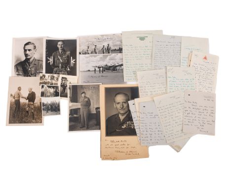 MONTGOMERY, Bernard Law 'Monty', 1st Viscount Montgomery of Alamein (1887-1976). A collection of photographs and letters, the