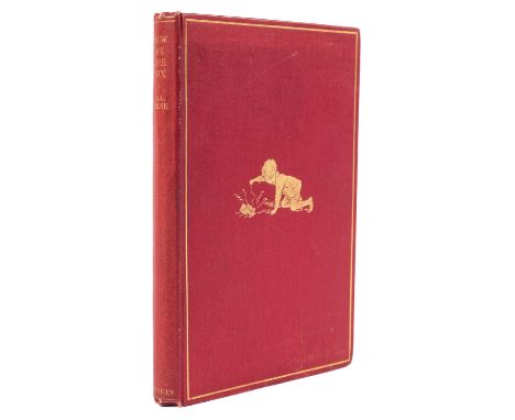MILNE, A. A. Now We Are Six, London: Methuen & Co. Ltd. 1927, first edition, illustrations by Ernest Shepard, original red pi