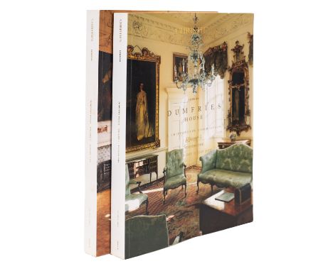 CHRISTIE'S. Dumfries House: A Chippendale Commission, 12th & 13th July 2007, 2 vols., sale catalogue, limp covers, 4to.
