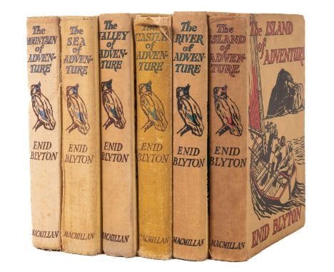 BLYTON, Enid. The Island of Adventure, London: Macmillan 1944, first edition, pictorial cloth, 8vo; two other firsts from the