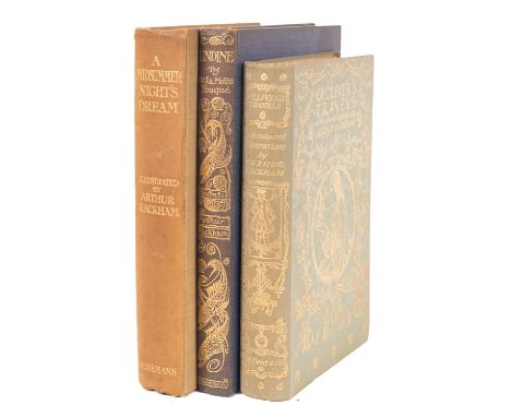 RACKHAM, Arthur (illus.). A Midsummer Night's Dream by William Shakespeare, London:  Heinemann 1908, first UK edition, colour