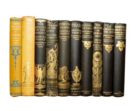 THE BODLEY HEAD (publisher):  PAPÉ, Frank C. (illustrator). The Revolt of the Angels by Anatole France, n.d.; The Cream of th