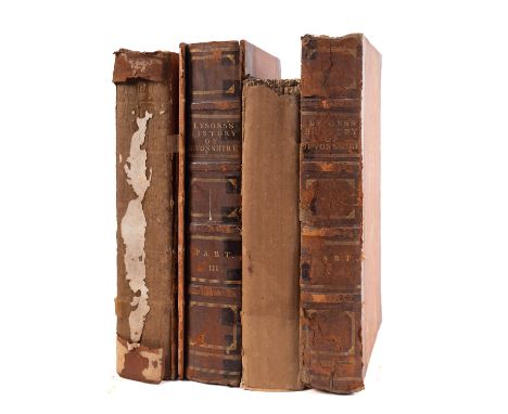 LYSONS, Daniel & Samuel. Magna Britannia; Being a Concise Topographical Account of the Several Counties of Great Britain, vol