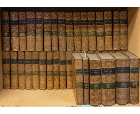 THE ANNUAL REGISTER. or a View of the History, Politics and Literature, a complete run of 37 volumes [1758-95], mixed edition