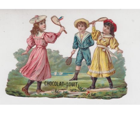 Trade cards, Van Houten, a collection of 13, large size advertising cards from various series (three with light glue staining