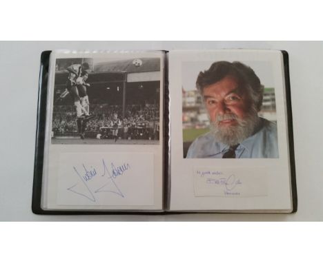 MIXED SPORT, autograph selection, inc. Len Hutton, Graham Hill, Kenny Burns, Ray Wood, Justin Fashanu, Colin Cowdrey, Nadia C