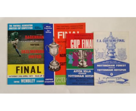 FOOTBALL, mixed programme selection, 1960/70s, inc. internationals, England, Italy, West Germany, Northern Ireland, Cyprus, G