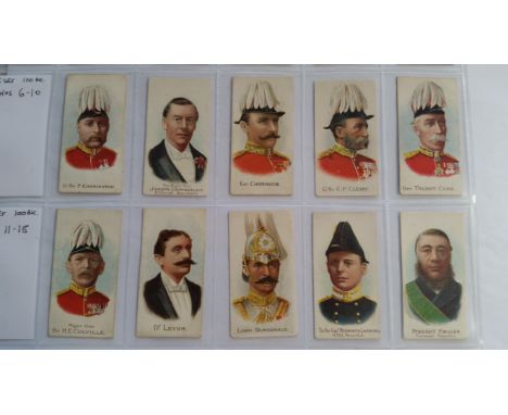 COHEN WEENEN, Celebrities, coloured, first group, complete, inc. Baden Powell, all with '100' back, generally G, 45