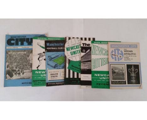 FOOTBALL, mixed programme selection, 1950s-1970s, inc. Manchester City, v Liverpool, Charlton Athletic, Sparta-Prague (friend