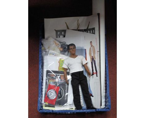 1990's Pop Memorabilia, comprising of posters of, Steps, Ronan Keating, Take That, Peter Andre fan club merchandise, doll and