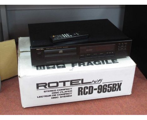 Rotel R D-965BX CD Player, with remote and original box, (untested)