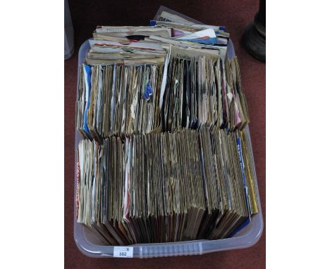 Approximately 300 7" Singles, artists include Family, Beatles, Chaka Khan, Evelyn King, Dobie Gray, Billy Idol, George Harris