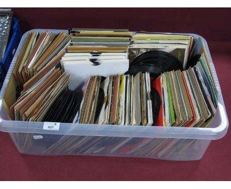 Approximately Two Hundred and Fifty 7" Singles, a variety of artists including, Steeleye Span, Wings, Jethro Tull, Bob Dylan,