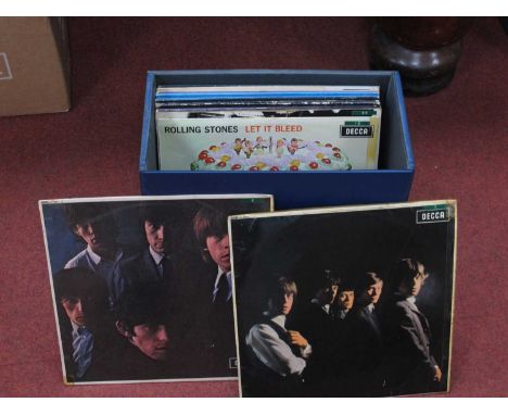 Rolling Stones LP Collection, to include Rolling Stones (Decca LK4605, 1964) early UK press. Fair, No 2 (Decca LK4661, 1965) 