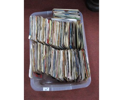 Approximately 250 7" Singles, artists include Rolling Stones, Beatles, Simon and Garfunkel, George Harrison, Joe Cocker, Dono