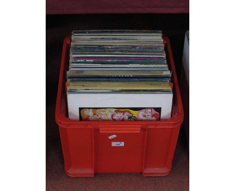 A Mixed Box of Over Ninty LP's artists include Franke Goes To Hollywood, Jon and Vangellis, Clifford T Ward, John Lennon, Phi