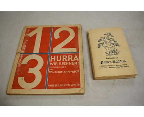 Tom Seidmann-Freud "Hurra, Wir Rechnen! (Hooray we Calculate)", 1946 first edition in original wraps with insert loose as cal