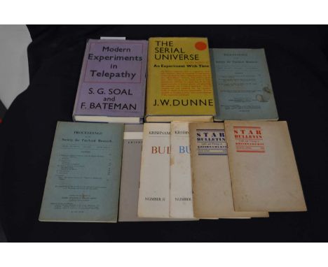 Theosophy interest: various titles: C JINARAJADASA: THEOSOPHY AND MODERN THOUGHT, Madras, Theosophical Publishing House, 1915