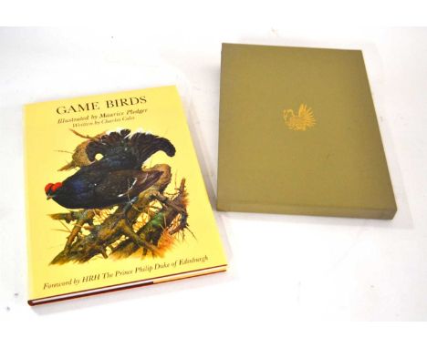 Coles (Charles); Game Birds illustrated by M Pledger with foreword by HRH Duke of Edinburgh Collins 1981 hardback with slipca