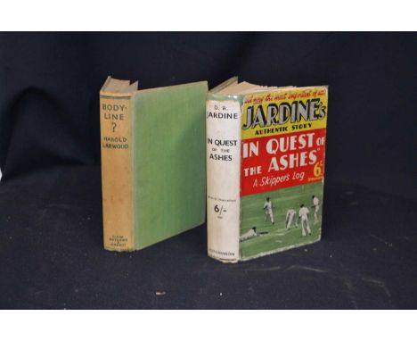 Cricket interest: 2 titles: HAROLD LARWOOD: BODY-LINE?, London, Elkin Mathews &amp; Marrott, 1933, Reprint; DR JARDINE: IN QU