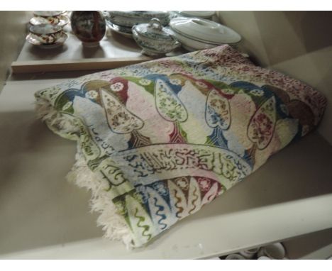 A vintage single bedspread