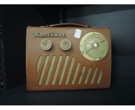 A vintage Heathkit wireless radio