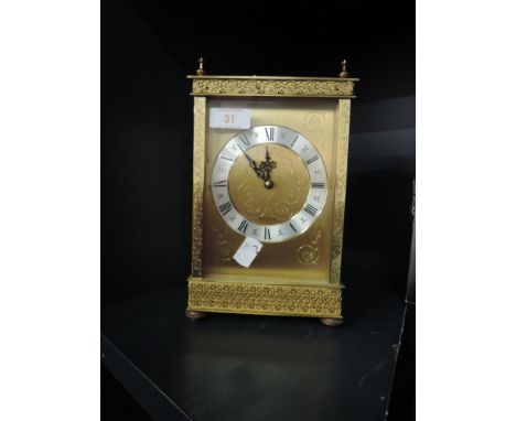 A modern carriage/mantel clock