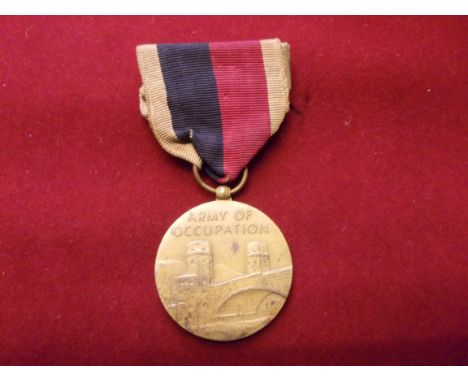 United States of America WWII Army of Occupation Medal 1945.