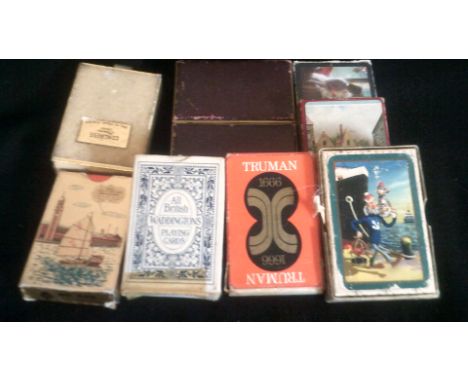 Playing Cards (8)-Packs all in good condition