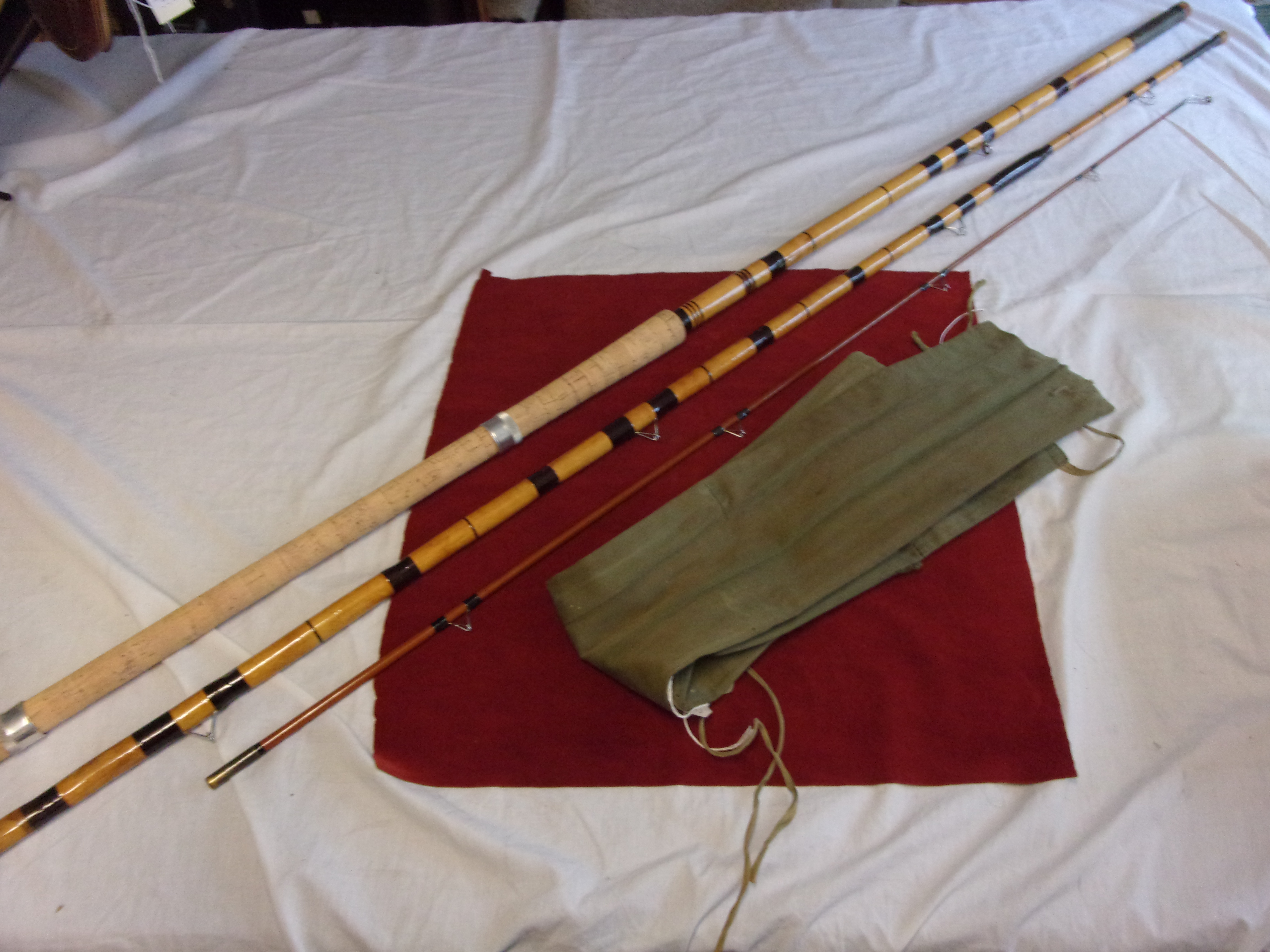 A Vintage Fishing RodChapmans 'Bayford' 14ft Match Rod vintage