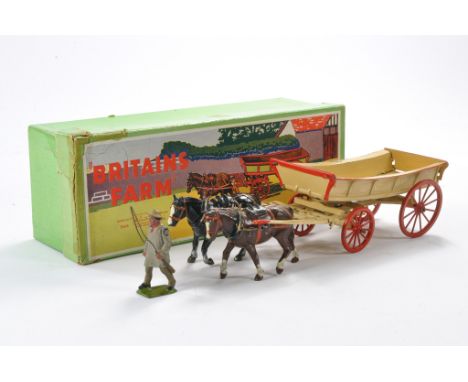 Farm Model Interest comprising Britain's No 5F farm wagon. Generally good with some signs of age related wear, in good origin