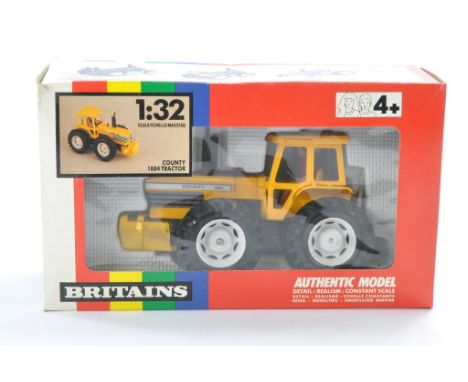 Britains Farm comprising No. 9521 County 1884 Tractor in Yellow. Excellent with no obvious sign of fault in excellent box. Ha