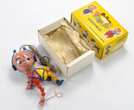 Blue Peter theme from series featuring 'Bleep and Booster' comprising Pelham Puppet Booster. Looks to be excellent in correct