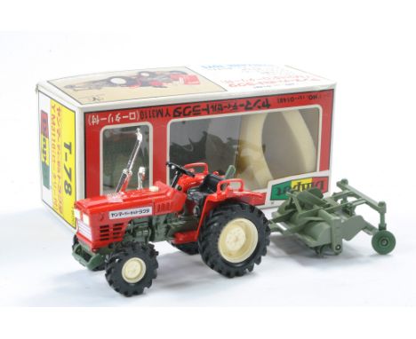 Diapet No. 127-01481 Tractor and Cultivator. Appears excellent with no sign of fault in excellent box. 
