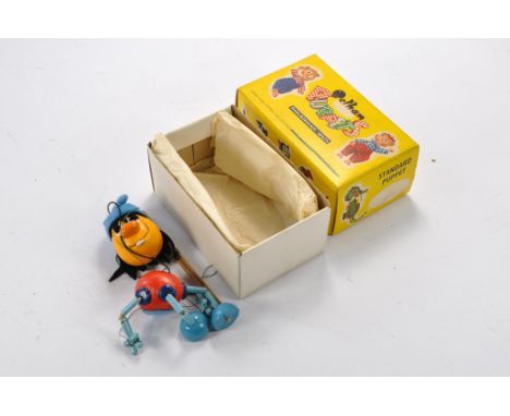 Blue Peter theme from series featuring 'Bleep and Booster' comprising Pelham Puppet Trug. Looks to be excellent in correctly 