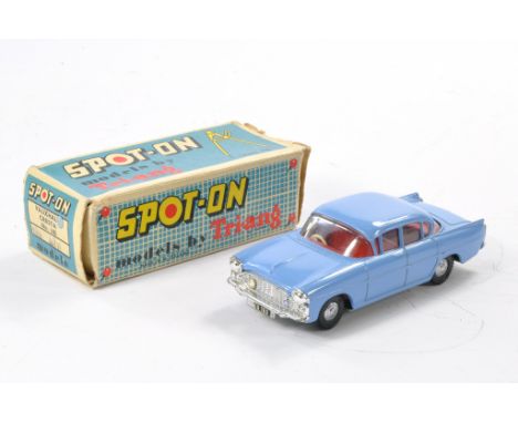 Triang Spot-On No. 165 Vauxhall Cresta. Blue with red interior, cream steering wheel. Generally excellent with a couple of mi
